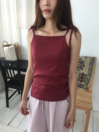 Strap Slit Sleeveless