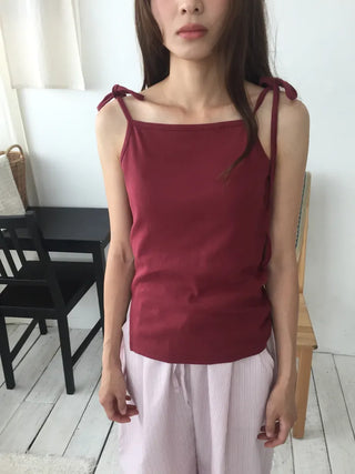 Strap Slit Sleeveless
