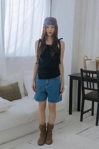 Strap Slit Sleeveless