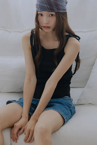 Strap Slit Sleeveless