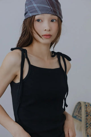 Strap Slit Sleeveless