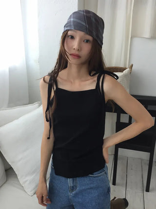 Strap Slit Sleeveless