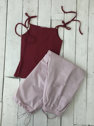 Strap Slit Sleeveless