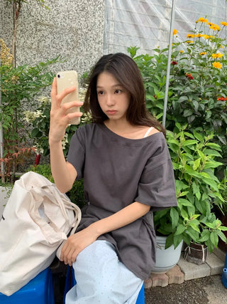 Summer Cotton Dot Wide Pants Long Length Vintage Kitsch Elastic Waist Homewear Casual Look Travel Look