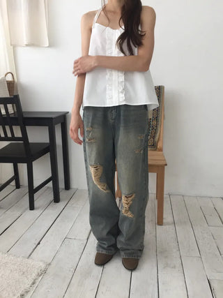 Ray Halter Blouse