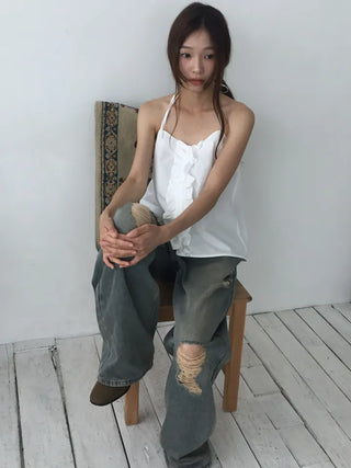 Ray Halter Blouse