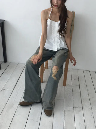 Ray Halter Blouse