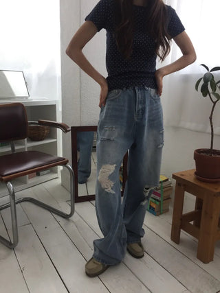 Max Medium Blue Vintage Jeans