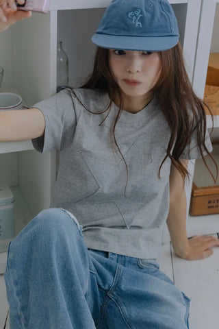 Two-Star Patch Tee