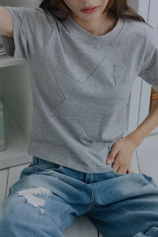 Two-Star Patch Tee