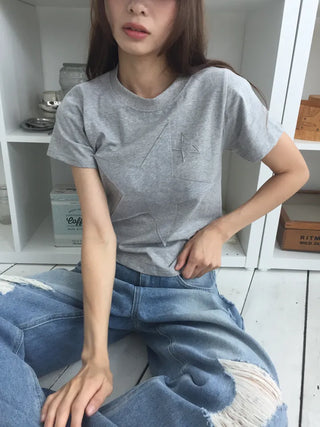Two-Star Patch Tee