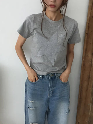 Two-Star Patch Tee