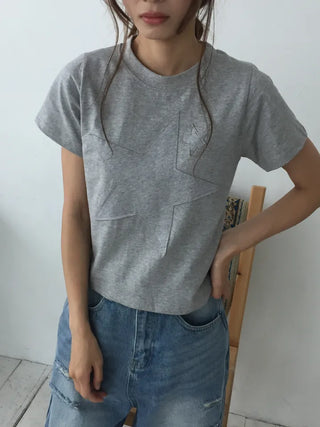 Two-Star Patch Tee