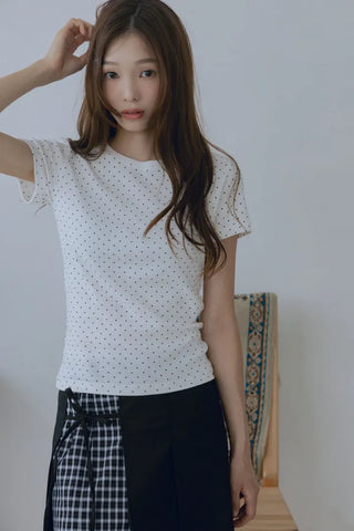 Dot Silket T-shirt
