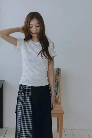 Dot Silket T-shirt