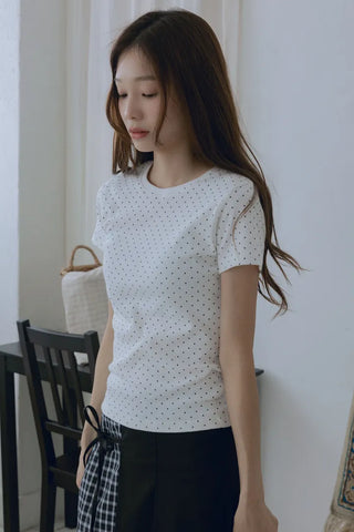 Dot Silket T-shirt
