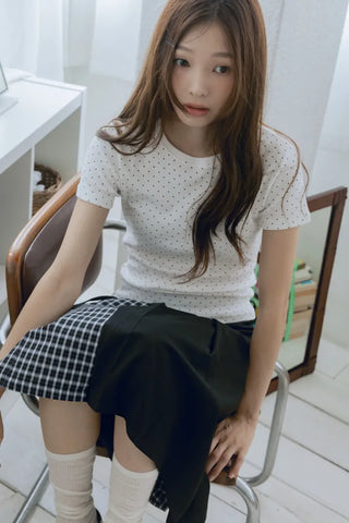 Dot Silket T-shirt