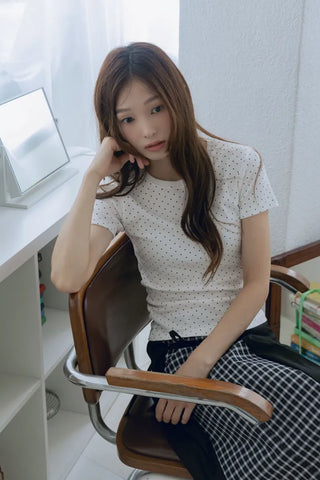 Dot Silket T-shirt