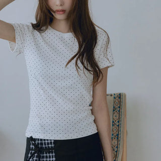 Dot Silket T-shirt