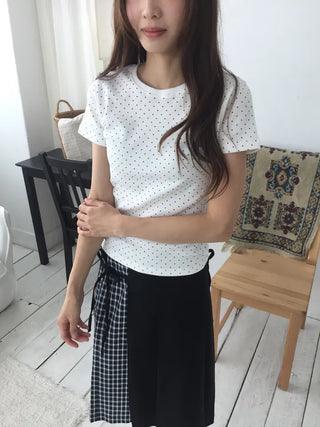 Dot Silket T-shirt