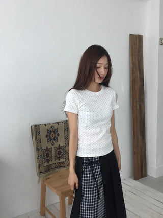 Dot Silket T-shirt