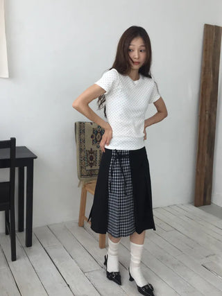 Dot Silket T-shirt