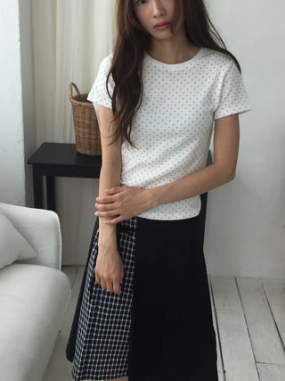 Dot Silket T-shirt