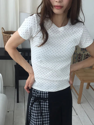 Dot Silket T-shirt