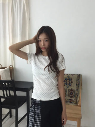Dot Silket T-shirt