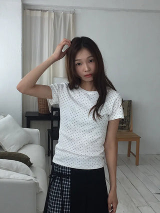 Dot Silket T-shirt