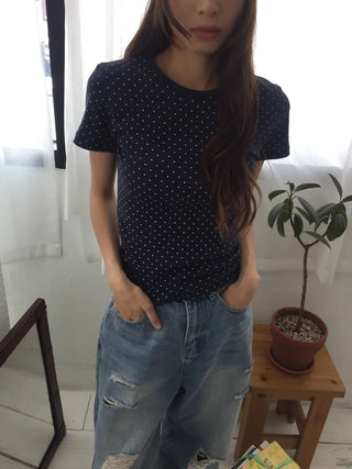 Dot Silket T-shirt