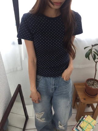 Dot Silket T-shirt