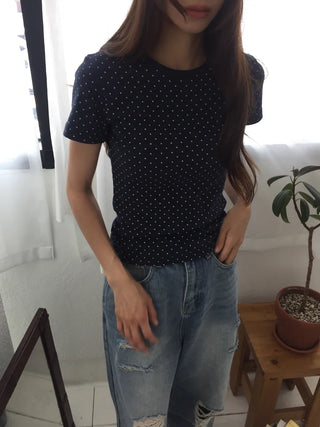 Dot Silket T-shirt