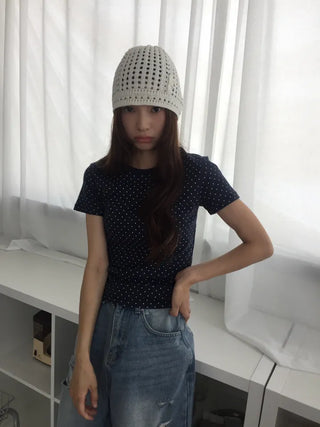Dot Silket T-shirt