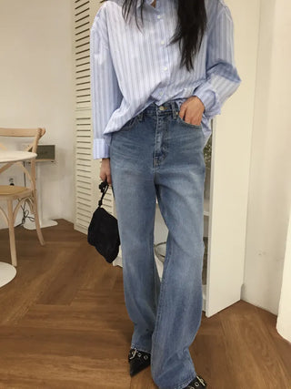 Catbrush Bootcut Denim Pants