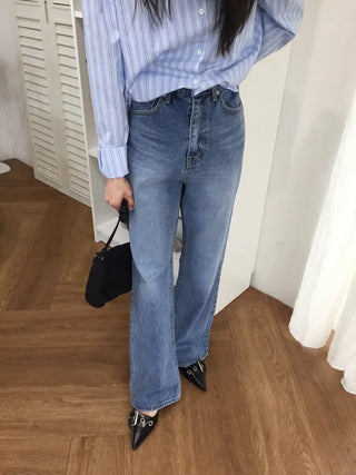 Catbrush Bootcut Denim Pants
