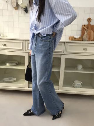 Catbrush Bootcut Denim Pants