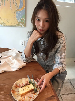 Stylish Check Shirt Loose Fit Shirt