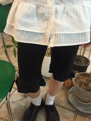 Frill Detail Leggings Pants