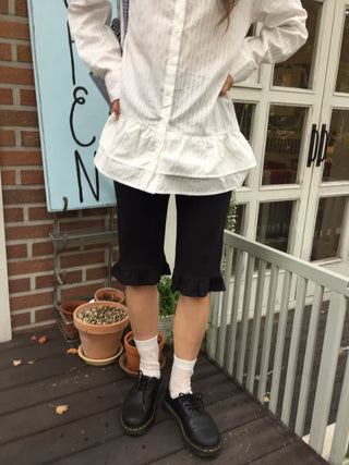 Frill Detail Leggings Pants