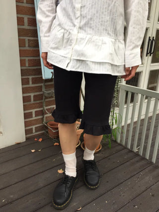 Frill Detail Leggings Pants