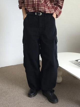 Vintage Mood Cargo Wide Pants