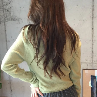 Delicate knit in soft pastel colors