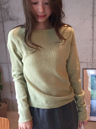 Delicate knit in soft pastel colors