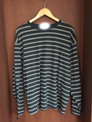 Natural Loose Fit Striped T-shirt