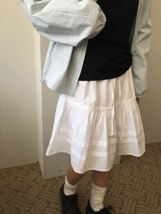 Daisy Shirred Skirt