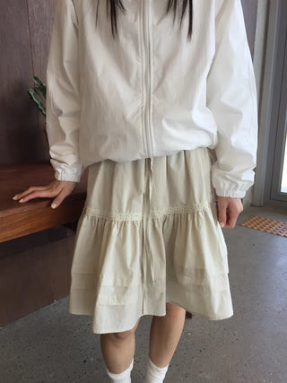 Daisy Shirred Skirt