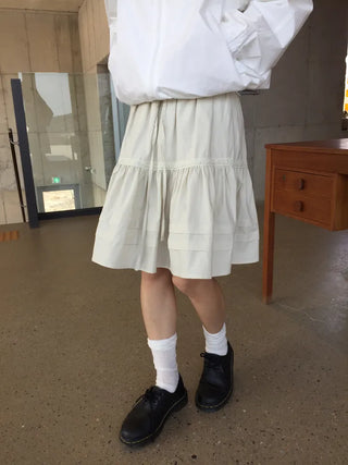 Daisy Shirred Skirt