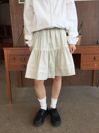 Daisy Shirred Skirt