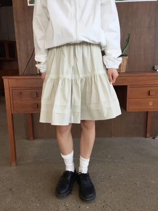 Daisy Shirred Skirt